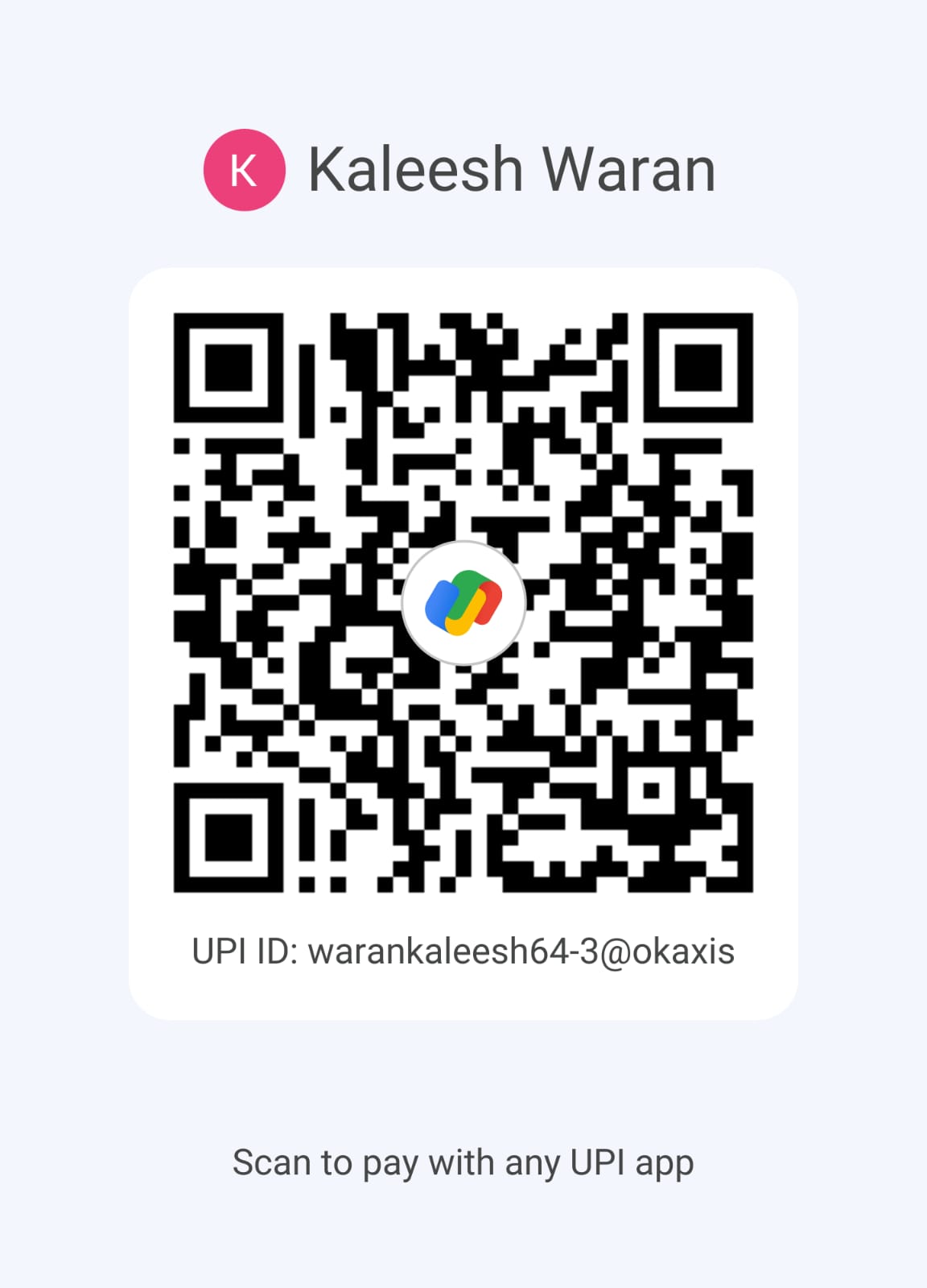 Payment QR Code